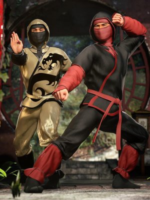 Ninja Kid Outfit Textures-忍者儿童装备纹理