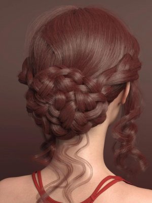 Xue Hair for Genesis 8 and 8.1 Females-《创世纪》第8章和第81章女性的薛毛