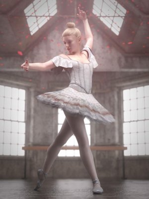dForce Classic Ballet Outfit Textures Vol 2-经典芭蕾舞装纹理第2卷