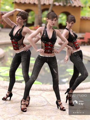 Mod Poses for Genevieve 7-mod为genevieve 7姿势