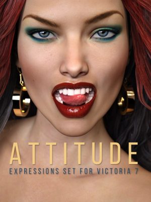 Victoria 7 Attitude Expressions态度的表情-维多利亚7态度表达态度的表情