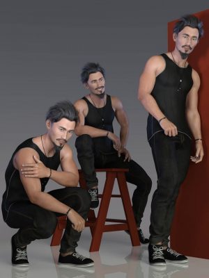 Sexy Poses and Expressions for Genesis 8 Male and Lee 8-成因8男性和李8的性感姿势和表达