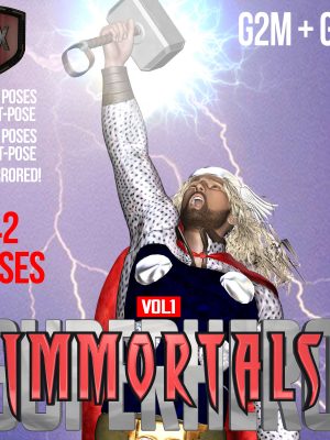 SuperHero Immortals for G2M & G3M Volume 1-uperhero不朽g2m＆＃038;G3M第1卷