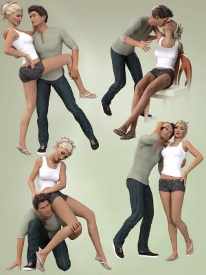 Naughty Girl Poses and Expressions for Victoria 7 and Michael 7-顽皮的女孩为维多利亚7和Michael 7姿势和表达
