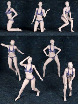 Diva Poses and Expressions for Genesis 3 Female(s)-Diva姿势和创世纪3女性的表达