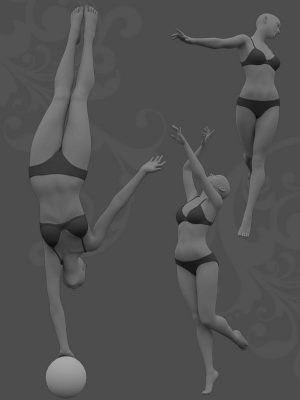 Balance Poses for Genesis 8 Female-创世纪8女性的平衡姿势