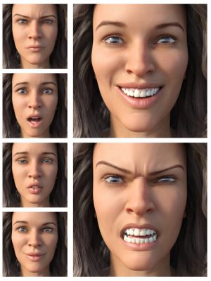 ACTION STAR Expressions for Gia 8-GIA 8的行动星形表达
