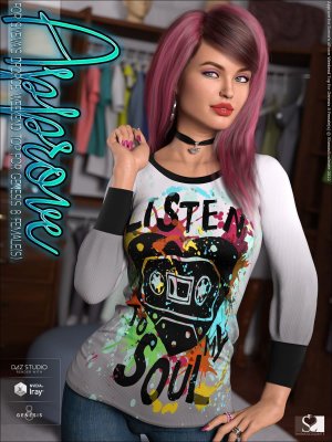 Approve for dForce Weekend Top for Genesis 8 Female(s)-