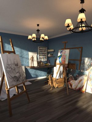 Art Studio-艺术工作室