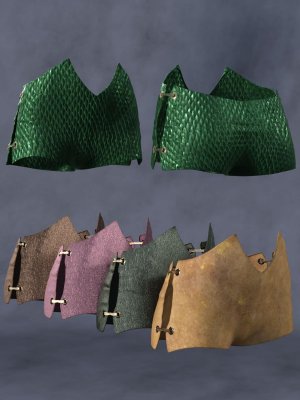 Copperwhirl Shorts for Genesis 8 and 8.1 Females