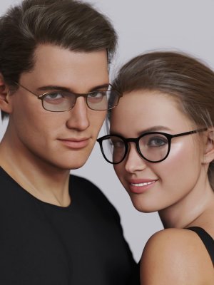 Glasses Bundle for Genesis 8 and 8.1-创世纪8和8.1的眼镜包