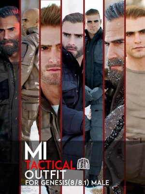 MI Tactical Outfit for Genesis 8 and 8.1 Males-创世纪8和81男性的战术装备