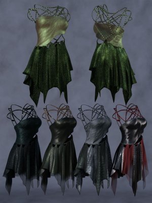 Melantha dForce Dress for Genesis 8 and 8.1 Females-