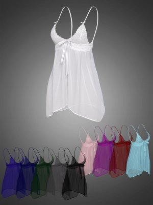 X-Fashion dForce Love Lace Lingerie Top for Genesis 8 and 8.1 Females-8和81女性蕾丝内衣上衣