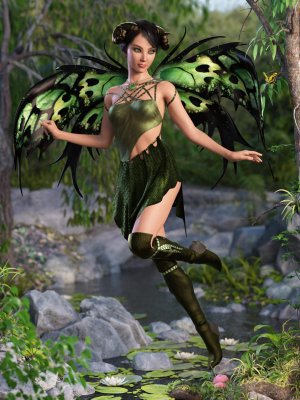 dForce Melantha Outfit for Genesis 8 and 8.1 Females