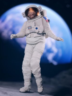 Space Explorer Suit for Genesis 8 and 8.1 Females-太空探索者套装适用于创世纪8号和81号女性