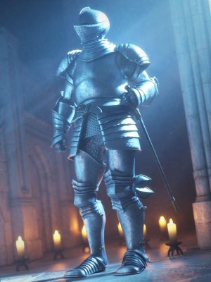 The Knight Series 01 for Genesis 8 Males-骑士系列01为创世纪8男性