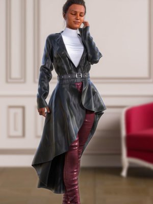 Winter On Doors Outfit for Genesis 8 and 8.1 Females-适用于8和81女性的冬季门上装备