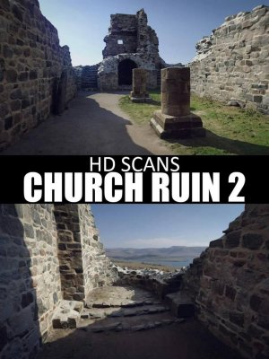 HD Scans Church Ruin 2-高清扫描教堂废墟2