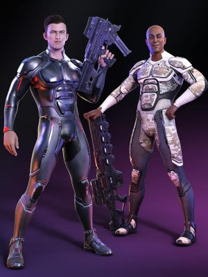 OMNI Suit for Genesis 8 and 8.1 Male Outfit Textures-套装适用于创世纪8和81男性装备纹理