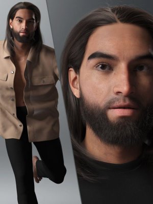 RY Dario Character and Hair Bundle outoftouch-赖达里奥的性格和发束的接触