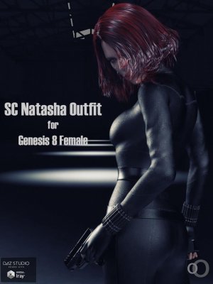 SC Natasha Outfit for Genesis 8 Female-创世纪8女性的娜塔莎装备