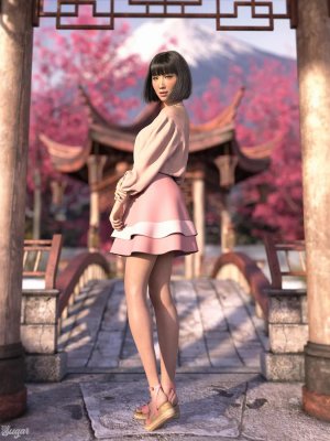 Slightly Shy Poses and Expressions for Genesis 8.1 Female-创世纪81女性略显害羞的姿势和表情