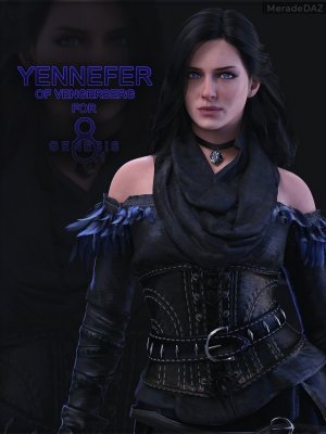 Yennefer of Vengerberg For Genesis 8 and 8.1 Female-《创世纪》第8章和第81章女性的温格伯格的延内弗