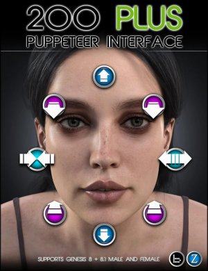 200 Plus Puppeteer Interface for Genesis 8 and 8.1-200加上创世纪8和81的木偶师界面