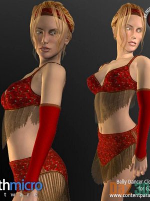 Belly Dancer Clothing Set for G2 Females-肚皮舞服装设置为2女性