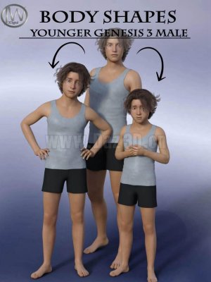 Body Shapes Younger Genesis 3 Male-体型年轻的创世纪3男性