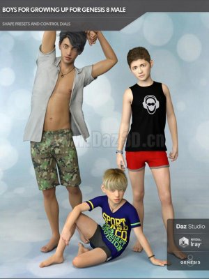 Boys for Growing Up for Genesis 8 Male-男孩成长为创世纪8男性