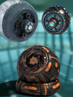 Cybernetic Eyes and Drones Textures-控制论的眼睛和雄蜂纹理