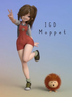 IGD Moppet Poses for Posey and Petunia-伊格德娃娃为波西和佩妮摆姿势
