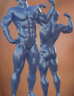 Musculature HD Morphs for Genesis 3 Male(s)-3雄性的肌肉组织形态