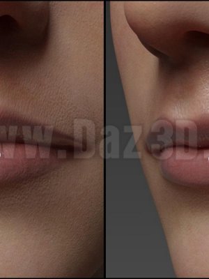 Small Lips Morphs for G8F Vol 1-8第1卷的小嘴唇变形