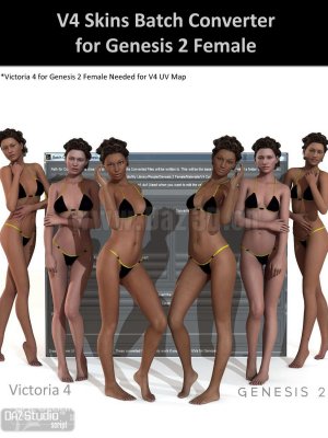 V4 Skins Batch Converter to Genesis 2 Female(s)-4皮肤批量转换器到创世纪2女性