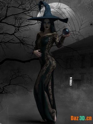X-Fashion The Sexy Witch Outfit-性感魔女装