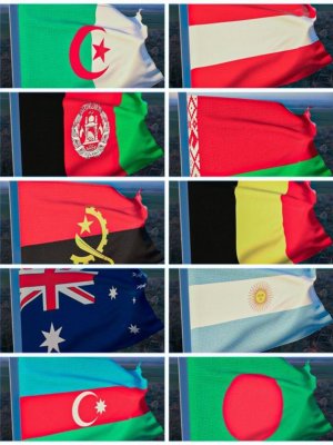 dForce Flags Of The World Collection-世界旗帜收藏