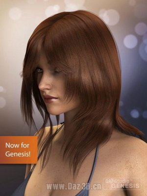 Radiant Jaguar Hair for Genesis & Genesis 8 Females (Converted)-为创世纪和创世纪8女性（转换）发光的美洲虎毛发