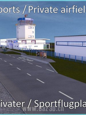 Sports Airfield – Sportflugplatz-运动机场
