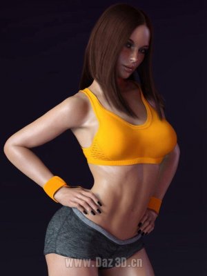 X-Fashion Extreme Sport Outfit for Genesis 8 and 8.1 Females-创世纪8和81女性的极限运动装备
