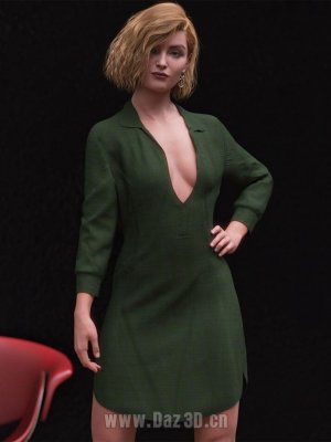 dForce Caroline Outfit For Genesis 8 and 8.1 Females-《创世纪》第8章和第81章女性的装备
