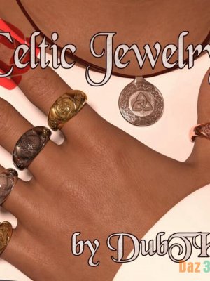 Celtic Jewelry For G3F G3M G8F G8M-凯尔特珠宝3388