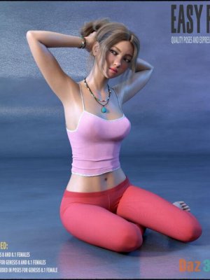 Easy Poses for Genesis 8 and 8.1-创世纪8和81的简单姿势