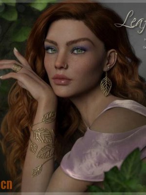 Leaf Life Jewelry for Genesis 8 and 8.1 Females-创世纪8和81女性的叶子生命珠宝