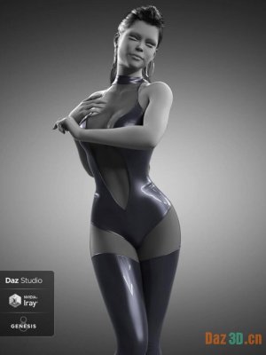 Sexy Bodysuit for Genesis 8 and Genesis 8.1 Females-性感的紧身衣为创世纪8和创世纪81女性