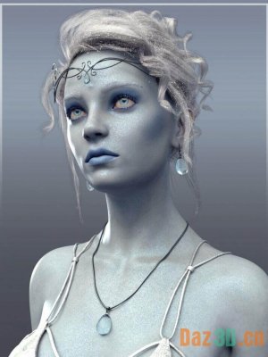 Frost Maiden HD for Genesis 8 Female-冰霜少女为创世纪8女性