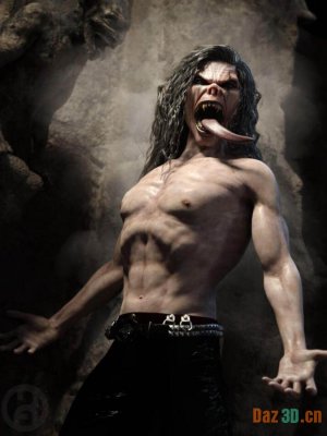 Strygia Vampire for Genesis 8.1 Male-吸血鬼为创世纪81男性