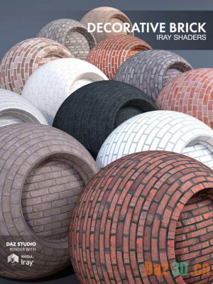 Decorative Brick – Iray Shaders-装饰砖明暗器
